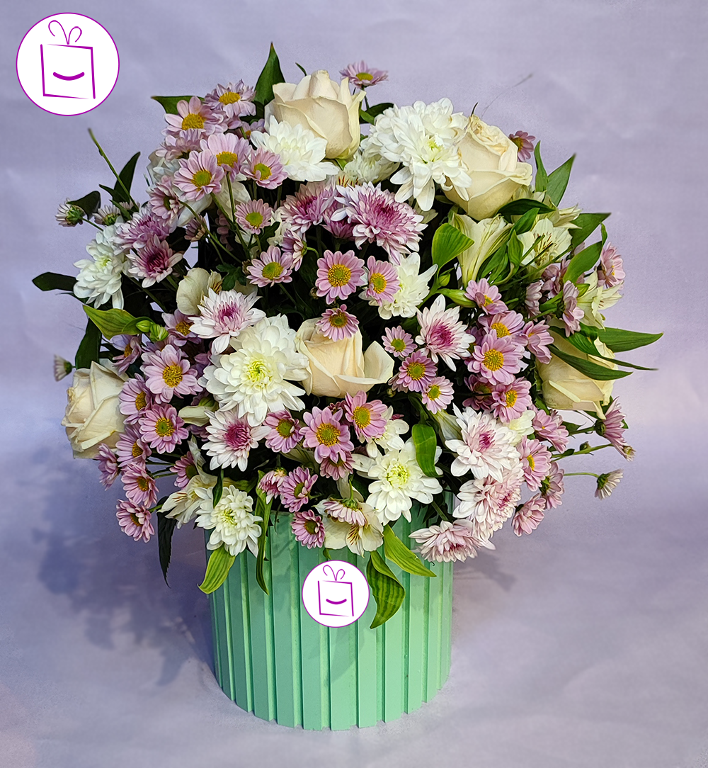 باکس گل عرض تبریک