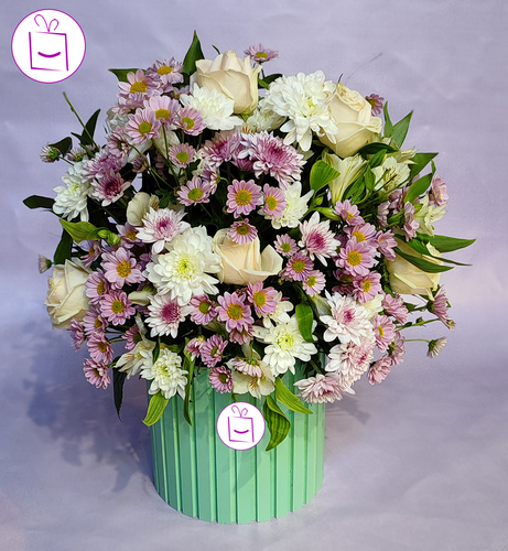 باکس گل عرض تبریک